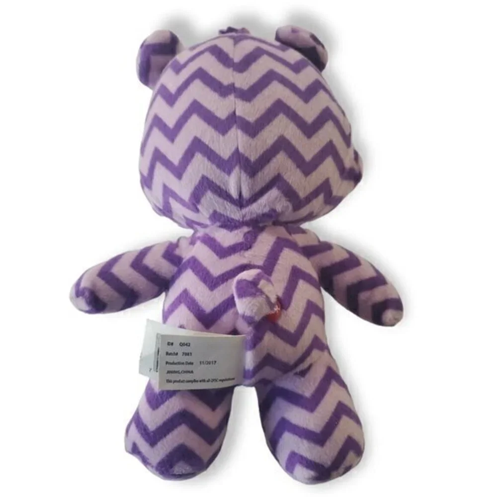 Care Bears KellyToy 2017 Purple Zig Zag Stripe Lollipops Share Bear 8